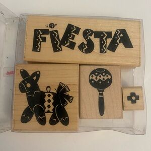 CTMH S360 Fiesta rubber stamps